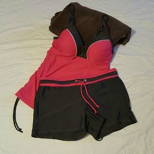 Free County two-piece swimsuit